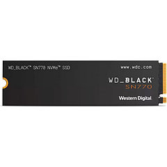 Твердотельный накопитель 250GB SSD WD BLACK SN770 NVMe M.2 PCI-E WDS250G3X0E