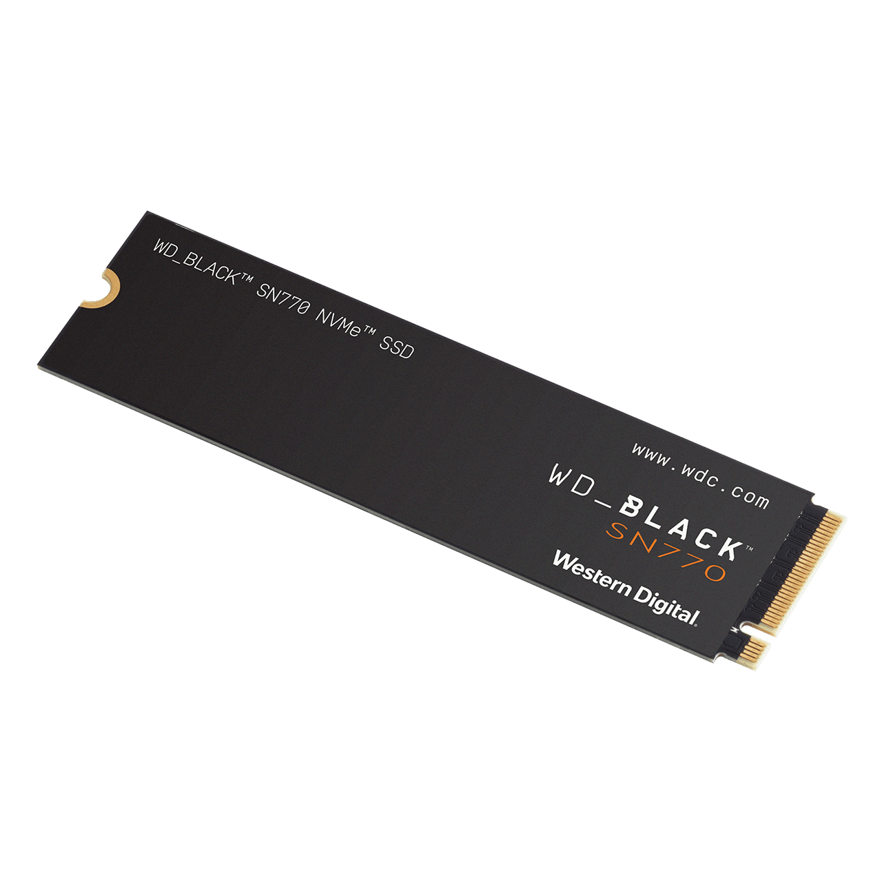 Твердотельный накопитель 1000GB SSD WD BLACK SN770 PCIe M.2 (2280) WDS100T3X0E