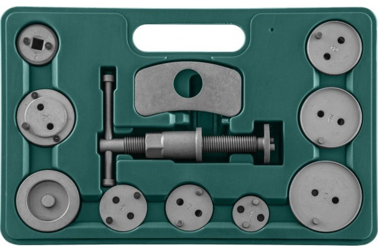 Комплект инструмента для развода поршней тормозных цилиндров, 11 предметов AN010001 - фото 2 - id-p55107239