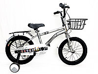 Велосипед Phoenix серый оригинал детский с холостым ходом 14 размер (543-14)