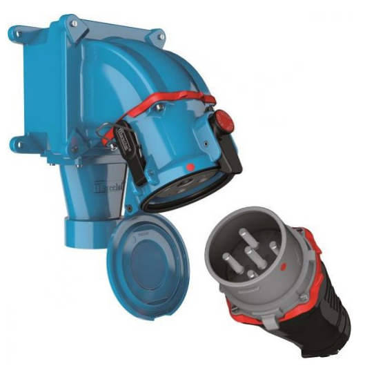 Разъем DS2 250 A IP66/IP67 IK10