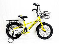 Велосипед Phoenix желтый оригинал детский с холостым ходом 16 размер (544-16)