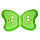 Песочница Пластик Крыло бабочки (1 половина) Зеленый, фото 2