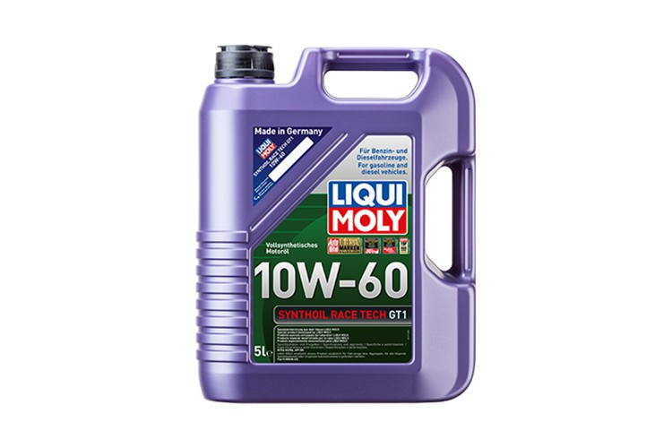 Масло моторное LIQUI MOLY Synthoil Race Tech GT1 10W-60 5л (8909)