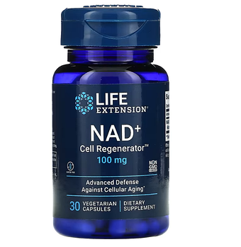 Life Extension, регенератор НАД и клеток, 100 мг, 30 вегетарианских капсул