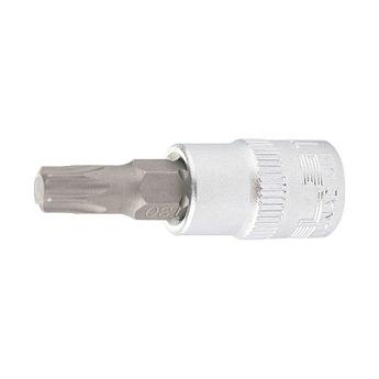 Головка с битой вставкой T15, квадрат 1/4, CrV Stels