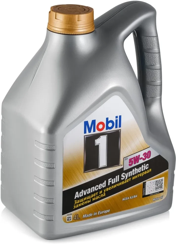 Моторное масло MOBIL 1 FS 5W-30 Синтетическое 4 л - фото 2 - id-p101123121