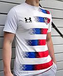 Трен футболка USA UA бел разноц 2450-1, фото 4