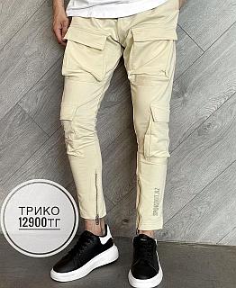 Трико IKAO бежевый карман 171-2