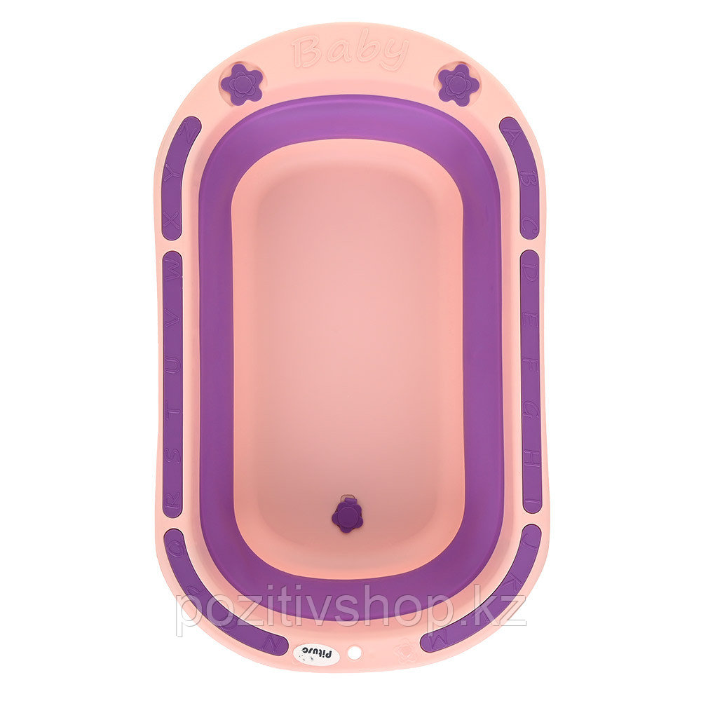 Детская ванна складная Pituso 78см. розовый - фото 3 - id-p101130649