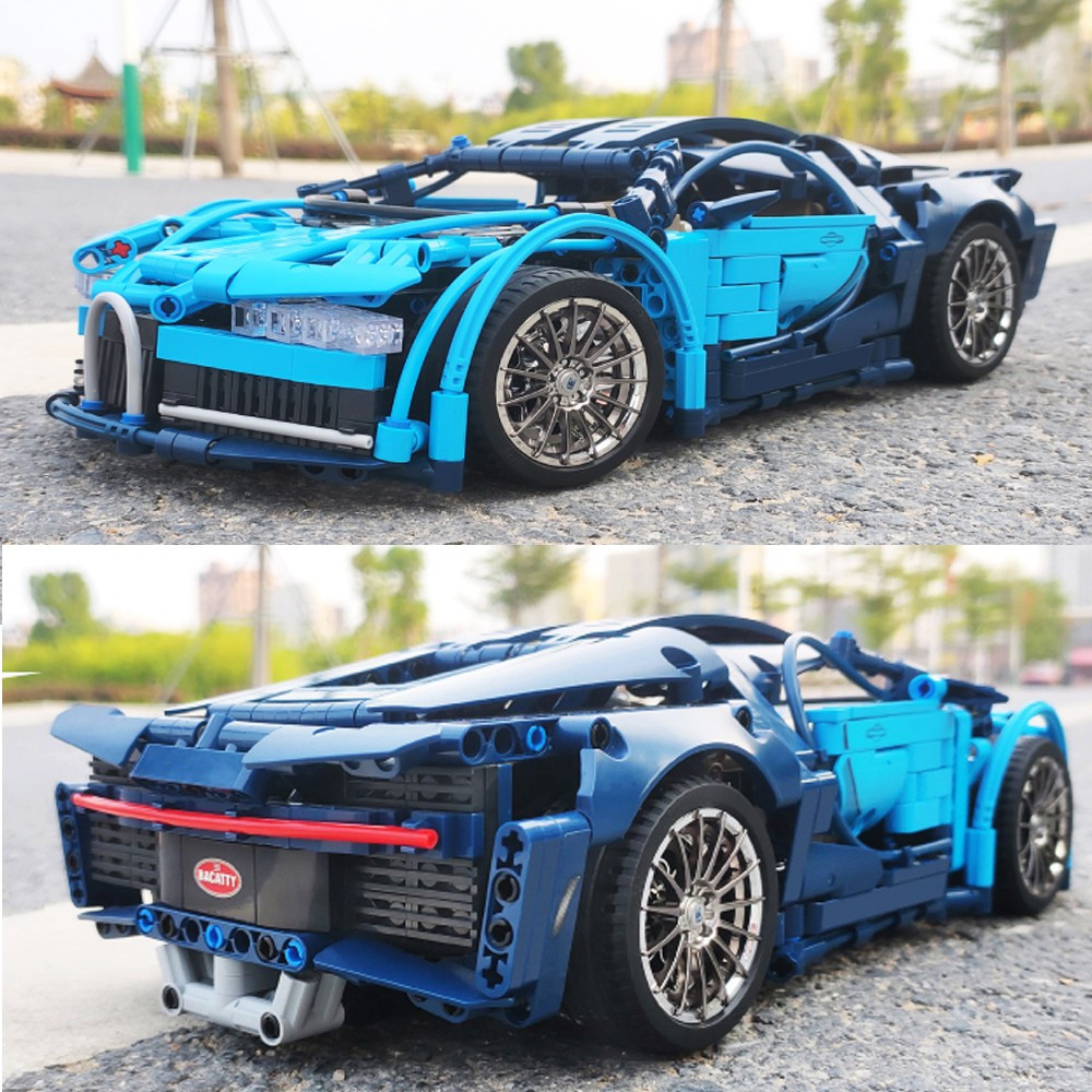 Конструктор SY Block Technique Bugatti Sport Car - фото 8 - id-p101130631