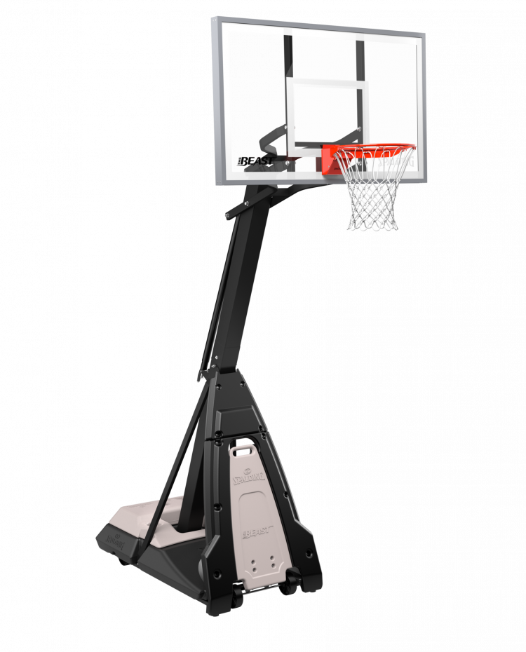 Мобильная баскетбольная стойка Spalding The Beast Portable 60 Glass 7B1560CN