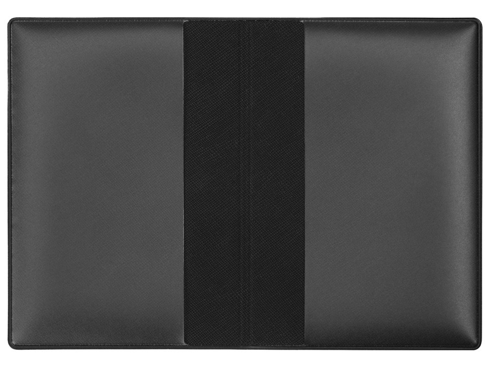 Классическая обложка для паспорта Favor, черная - фото 4 - id-p101133101