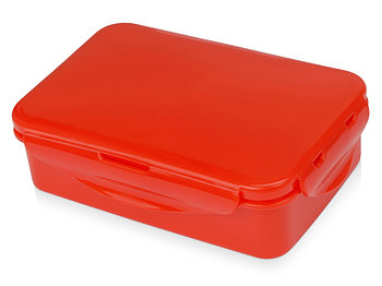 Герметичный ланч-бокс Foody с двумя секциями, 650мл, красный