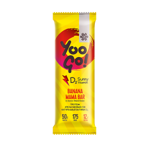 Батончик Banana Mama (вишня-банан) - Yoo Gо - фото 1 - id-p101152046
