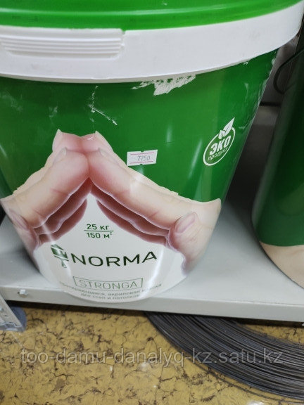 Краска водоэмульсионная Alina Paint NORMA 15кг(интерьерная,протирающаяся)