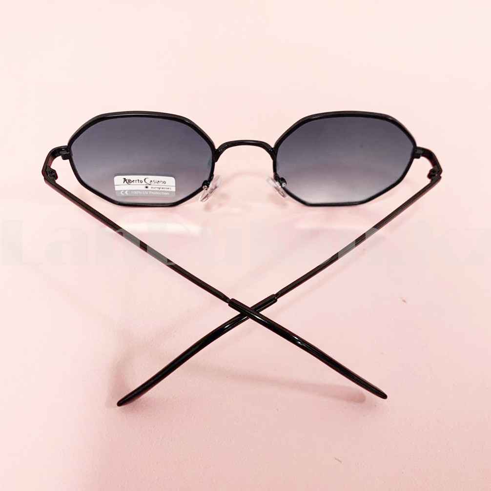 Солнцезащитные очки с красными стеклами UV 400 Alberto Casiano черные - фото 8 - id-p101144496