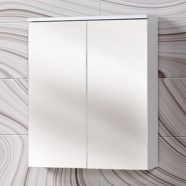 Тумба для ванной Siena 60см подвесная (без ручки) в комплекте умывальник Сомо + + Зеркальная пол - фото 3 - id-p101152076