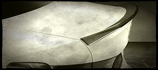 Спойлер на крышку багажника "M Perfomance" (черный глянцевый пластик) для BMW 3 серии G20 2019-2022