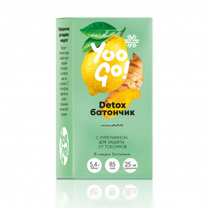 Detox-батончик (лимон) - Yoo Gо