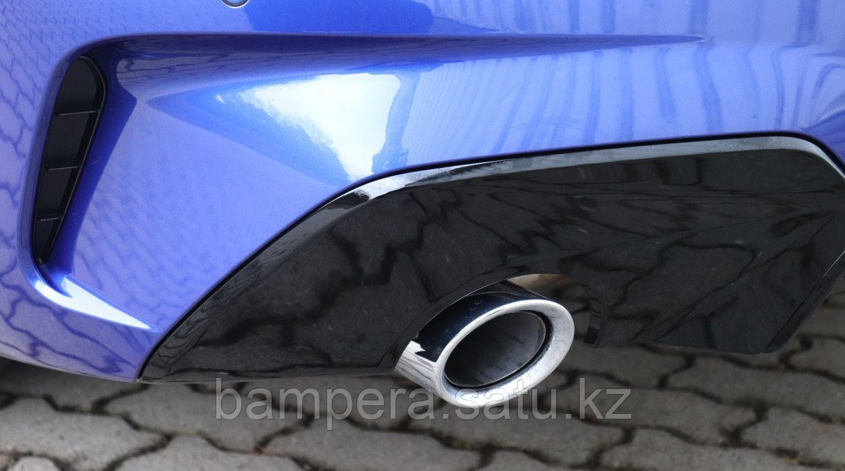 Комплект обвеса "M Perfomance" (черный глянцевый пластик) для BMW 3 серии G20 2019-2022 - фото 6 - id-p101154080