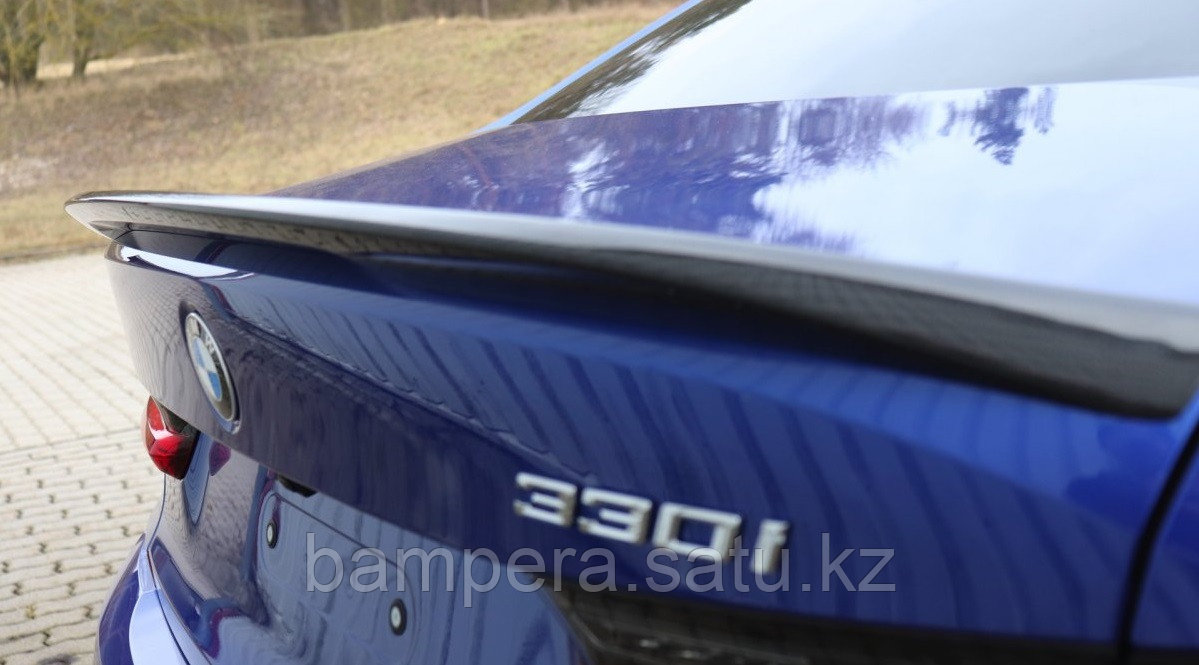Комплект обвеса "M Perfomance" (черный глянцевый пластик) для BMW 3 серии G20 2019-2022 - фото 7 - id-p101154080
