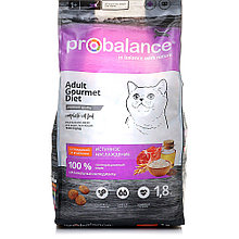 Корм ProBalance Gourmet diet  для кошек c говядиной и ягненком, 1,8кг (2641)