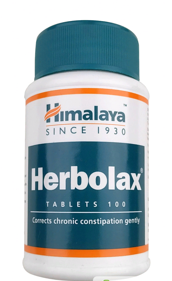 Herbolax Himalaya Since 1930 / Херболакс слабительное, 100 таб.