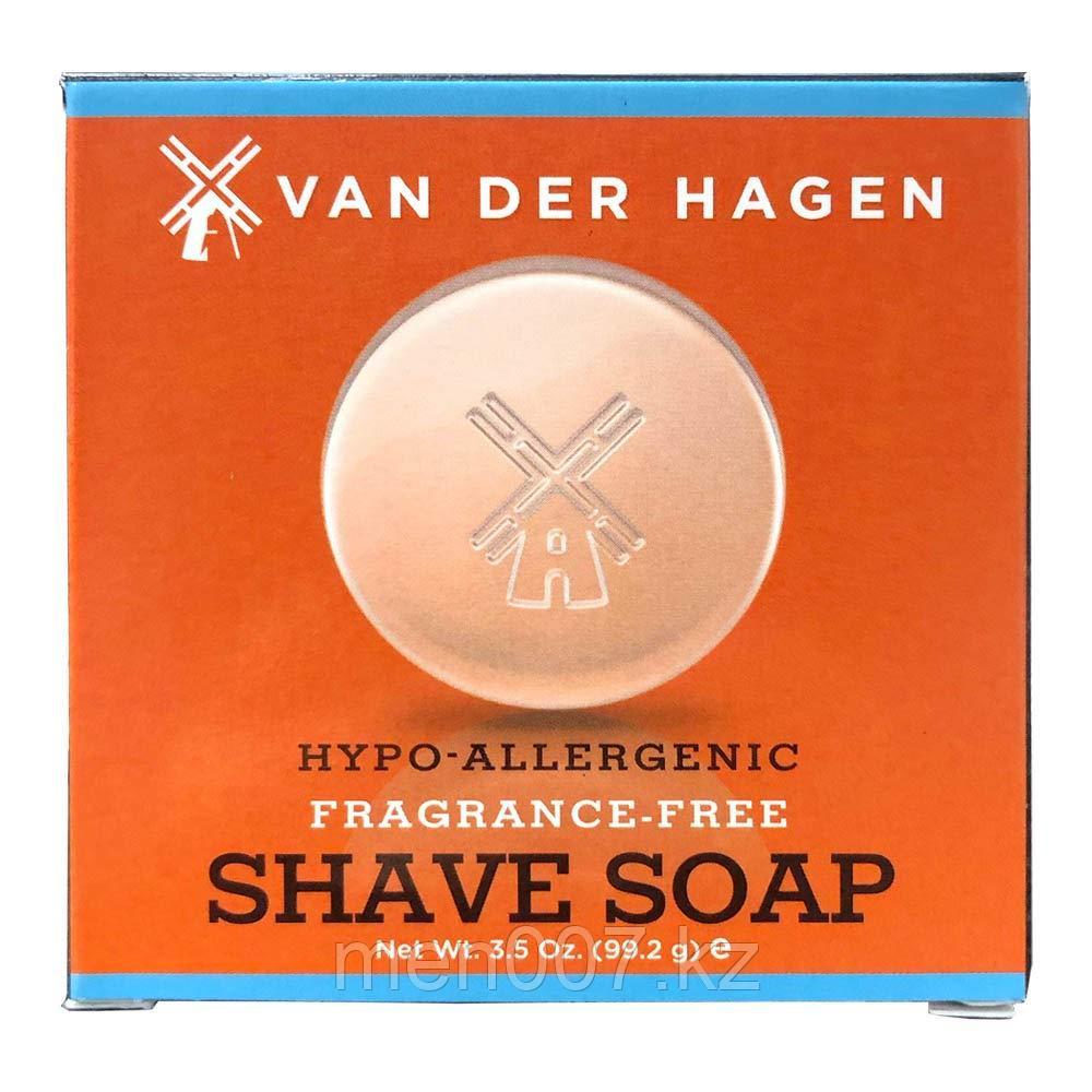 Van Der Hagen, Hypo-Allergenic Shave Soap (Мыло для бритья, гипоаллергенный, без запаха) 99,2 гр