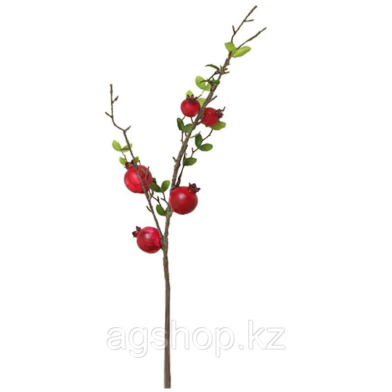 Гранат (с красными плодами) (зеленый), 80см., гелево-тканевый - фото 2 - id-p101163786