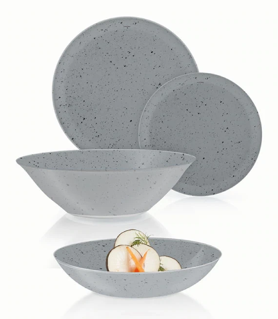 Столовый сервиз Luminarc Simply Ingmar Grey 19 предм. (V0869)