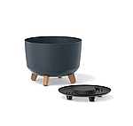 Горшок на деревянных ножках Gracia DGRL300 | Prosperplast, фото 3