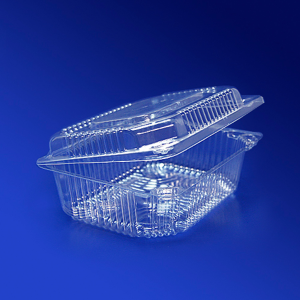 Kazakhstan Контейнер пластиковый 540мл PET прозрачный с нераздельной крышкой 12,0х9,0х5,0см 450 шт/кор ПР-К-8