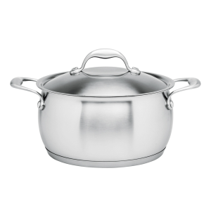 Бразилия Кастрюля стальная 24см 4,8л Vega (satin)