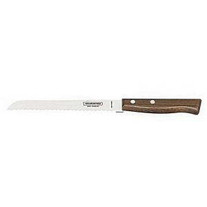 Бразилия Нож Tradicional 178мм/295мм для хлеба закругленный коричневый