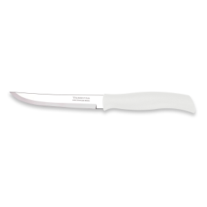 Бразилия Нож Athus 127мм/216мм для стейка гладкий белый