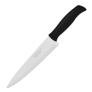 Бразилия Нож Athus 178мм/300мм для мяса черный в блистере