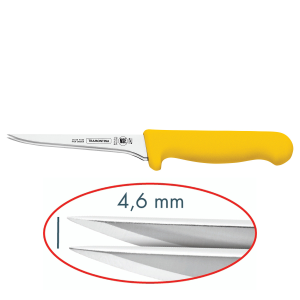 Бразилия Нож Professional Master 127мм/276мм для нарезки два лезвия желтый