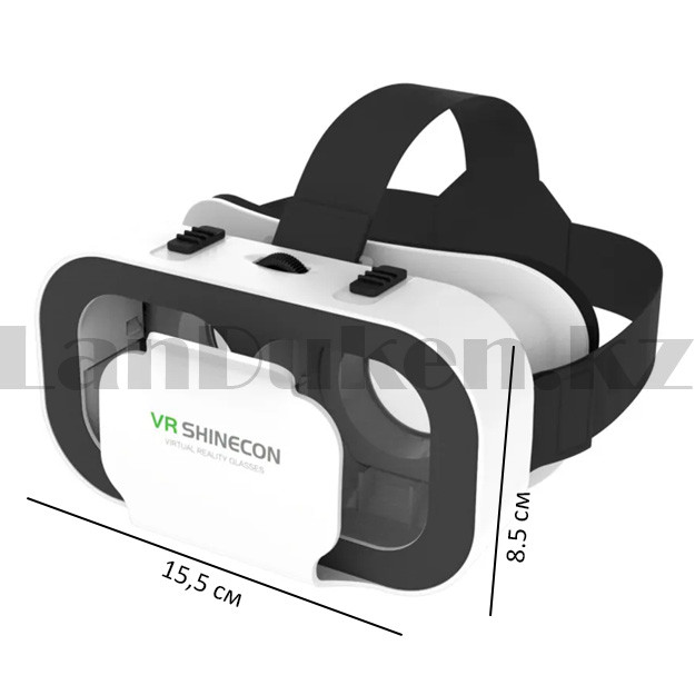 Очки виртуальной реальности VR Shinecon 39-1 белый - фото 3 - id-p101175965