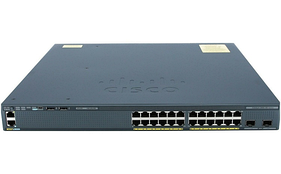Cisco ONE Catalyst 2960X-24PD-L управляемый коммутатор - 24 порта PoE + Ethernet и 2 порта SFP +