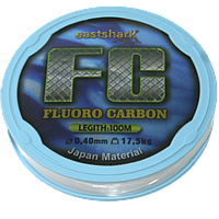 Леска FC 0,25 100 м fluorocarbon прозрачная (6,8 кг)