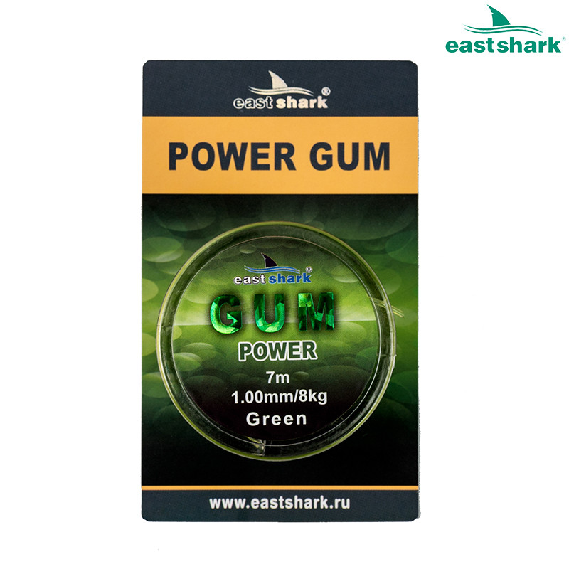 POWER GUM green 7 м 1.0 мм - фото 1 - id-p101125886