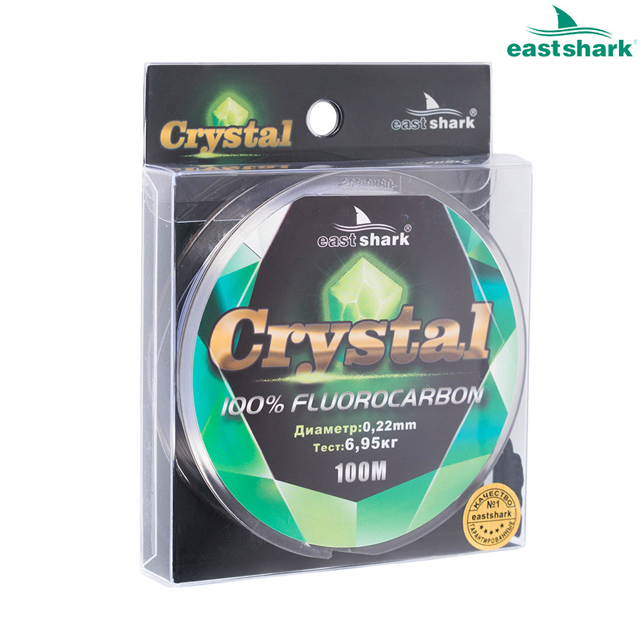 Леска Crystal (fluorocarbon) 100 м 0,50 - фото 1 - id-p101125009