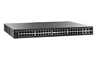 Cisco для малого бизнеса SG300-52P управляемый коммутатор L3 - 50 портов PoE + Ethernet и 2 комбинированных