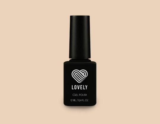 База жесткая камуфлирующая Lovely, оттенок бежевый, 12 ml