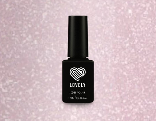 База камуфлирующая с шиммером Base Shine Lovely, оттенок бежевый BS01, 12 ml