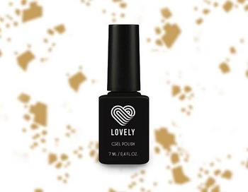 База цветная с золотой фольгой Lovely CB34, 7ml