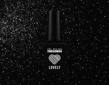 Топ без липкого слоя Lovely c cеребряным шиммером, 12ml