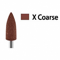Полир силиконовый коричневый острый 6 мм SK2131 (X-Coarse)