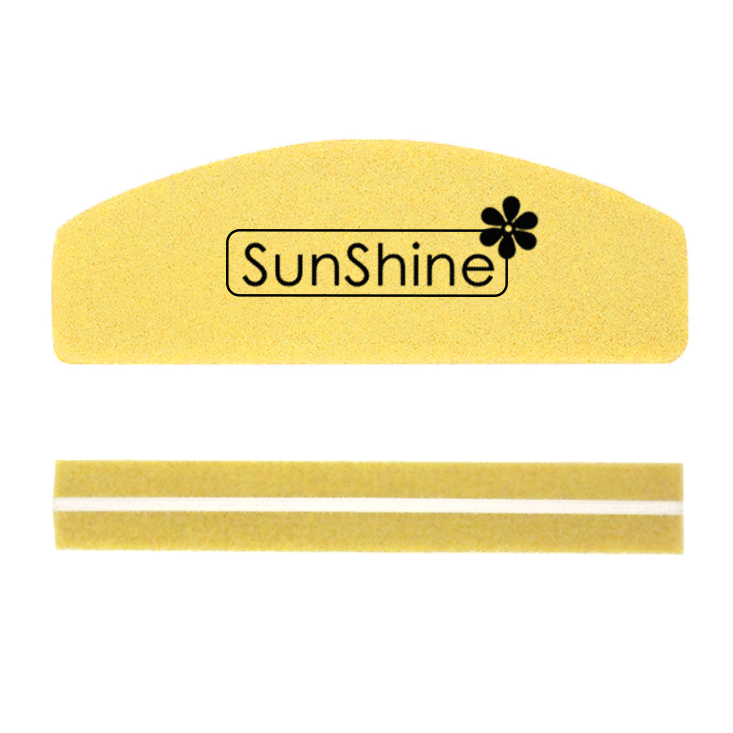 Пилка SunShine д/шлифовки луна мини жёлтая 100/180 - фото 1 - id-p101193218